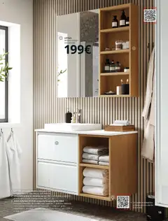 Vista previa Catálogo IKEA Baños válido desde el 01.09.2025 | Página: 15 | Productos: Armario, Lavabo, Baño, Espejo