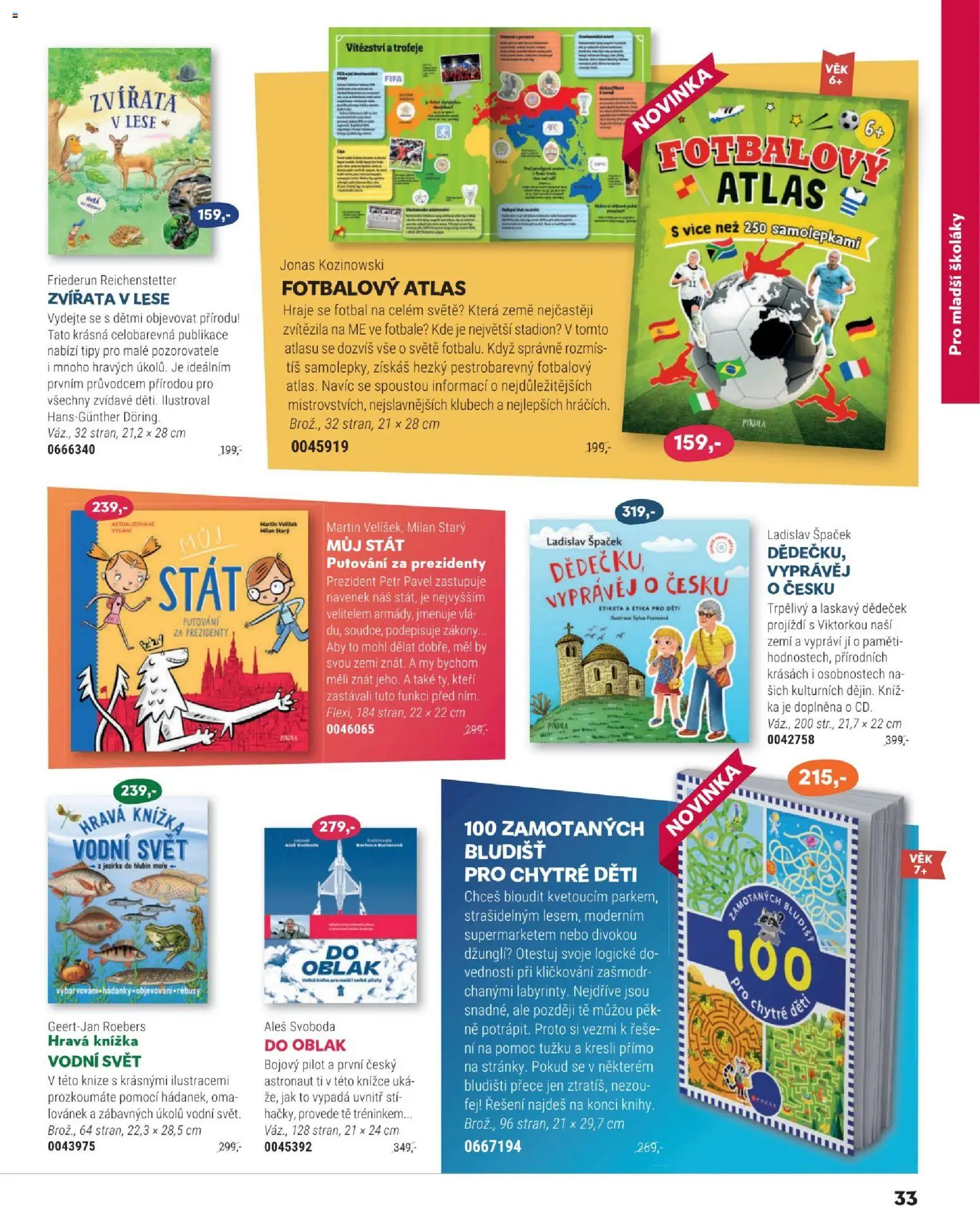 Knižní klub leták od 01.03.2026 | Strana: 33 | Produkty: Knížka, Cd, Pikola