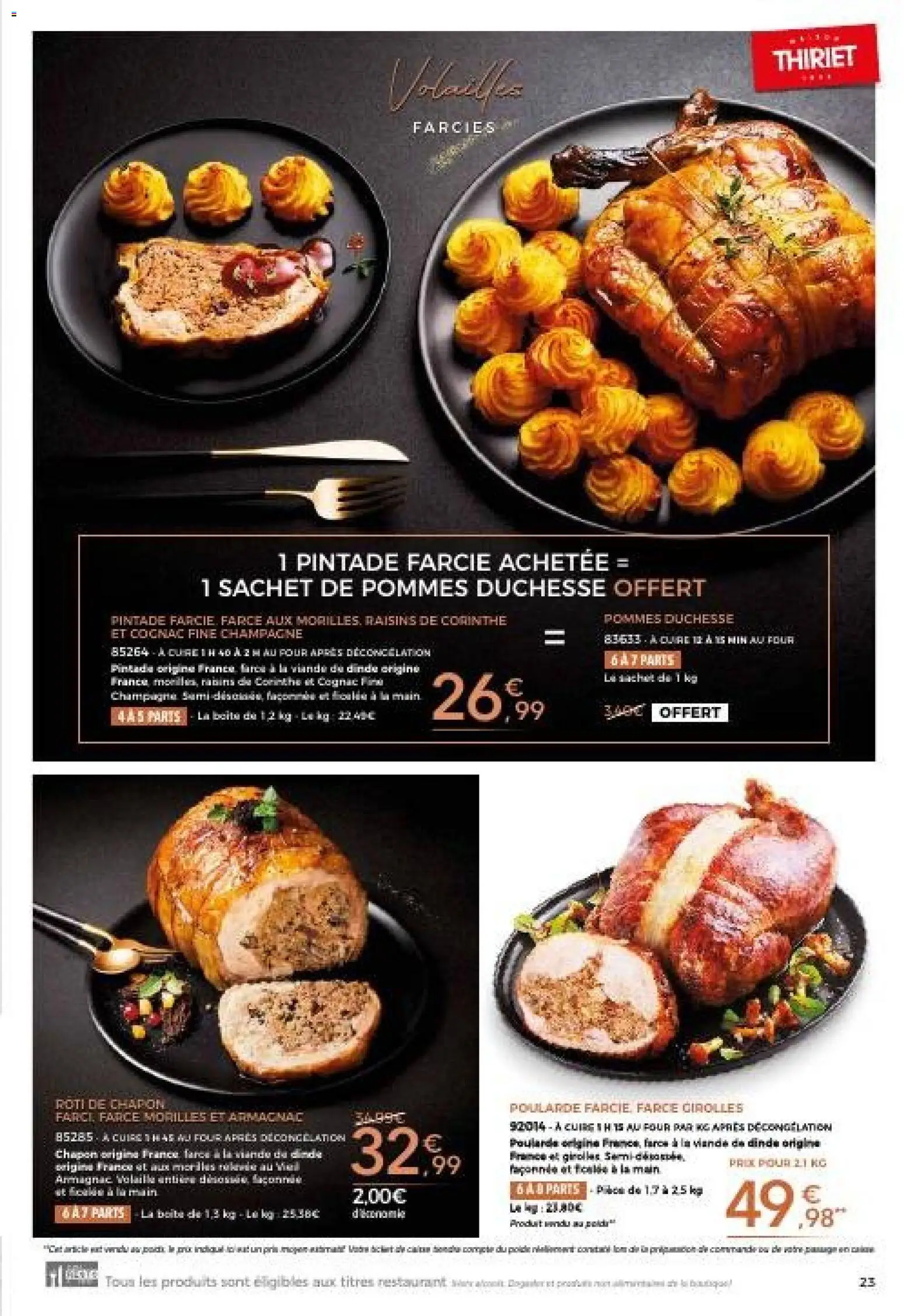 {H1} | Page: 23 | Produits: Chapon, Four, Champagne, Cognac