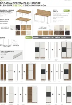Jela katalog - pregled Jela kataloga - važi od 20.10.2025 | Strana: 96 | Proizvode: Rešetka, Radna ploča, Orah