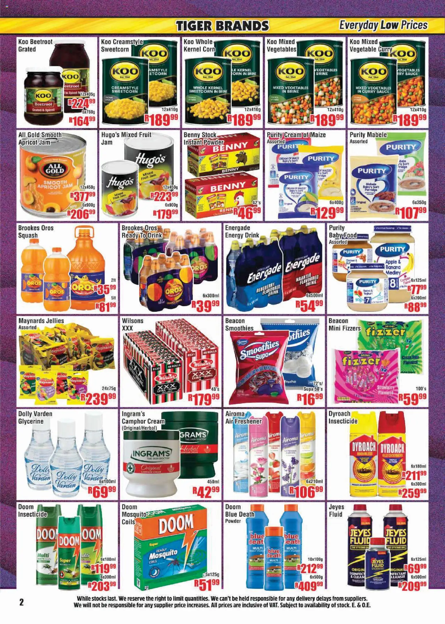 New Devland catalogue – valid from 23.03.2026 | Page: 2 | Products: Corn, Stock, Baby food, Fruit