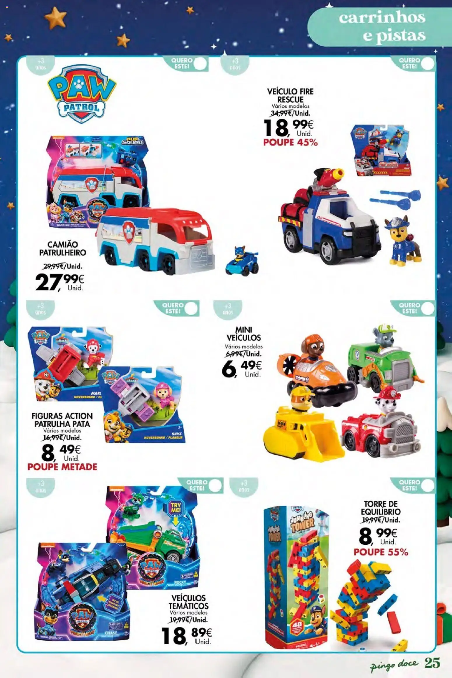 Pingo Doce - Brinquedos Natal Açores  │ válido de 04.12.2025 | Página: 25