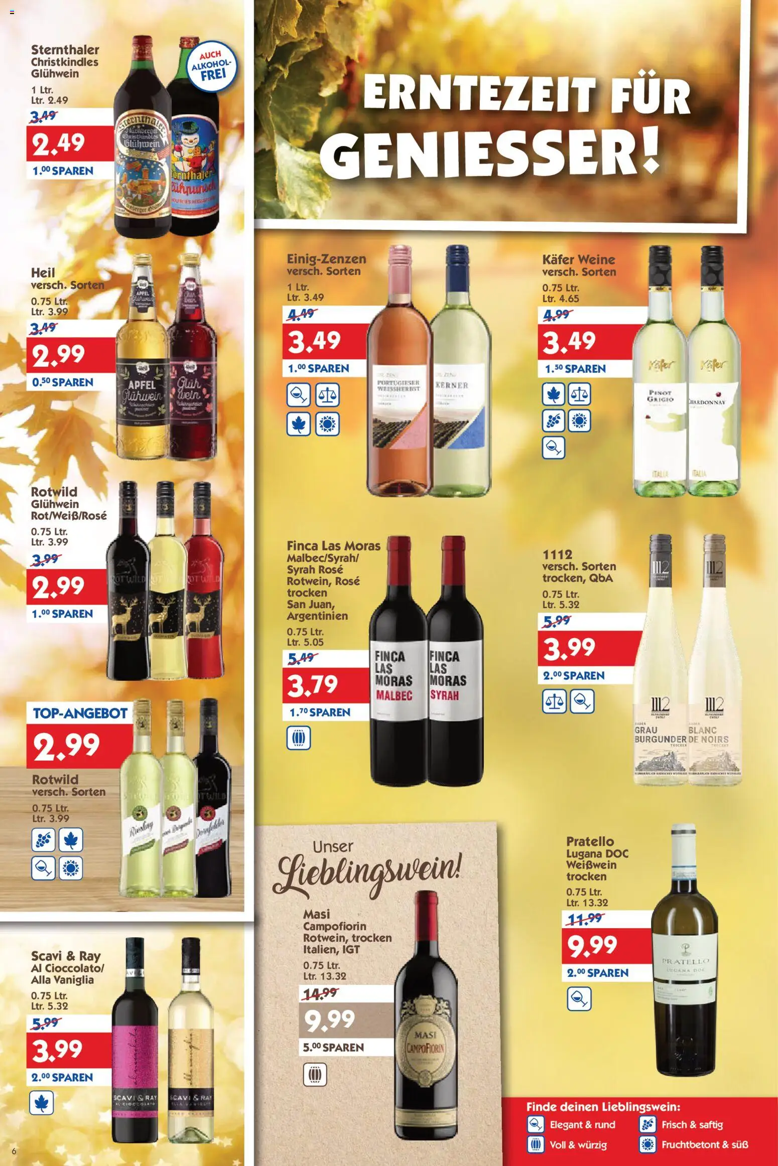 HOL’AB! Prospekt 	 – gültig ab 10.11.2025 | Seite: 6 | Produkte: Weißwein, Weißwein trocken, Äpfel
