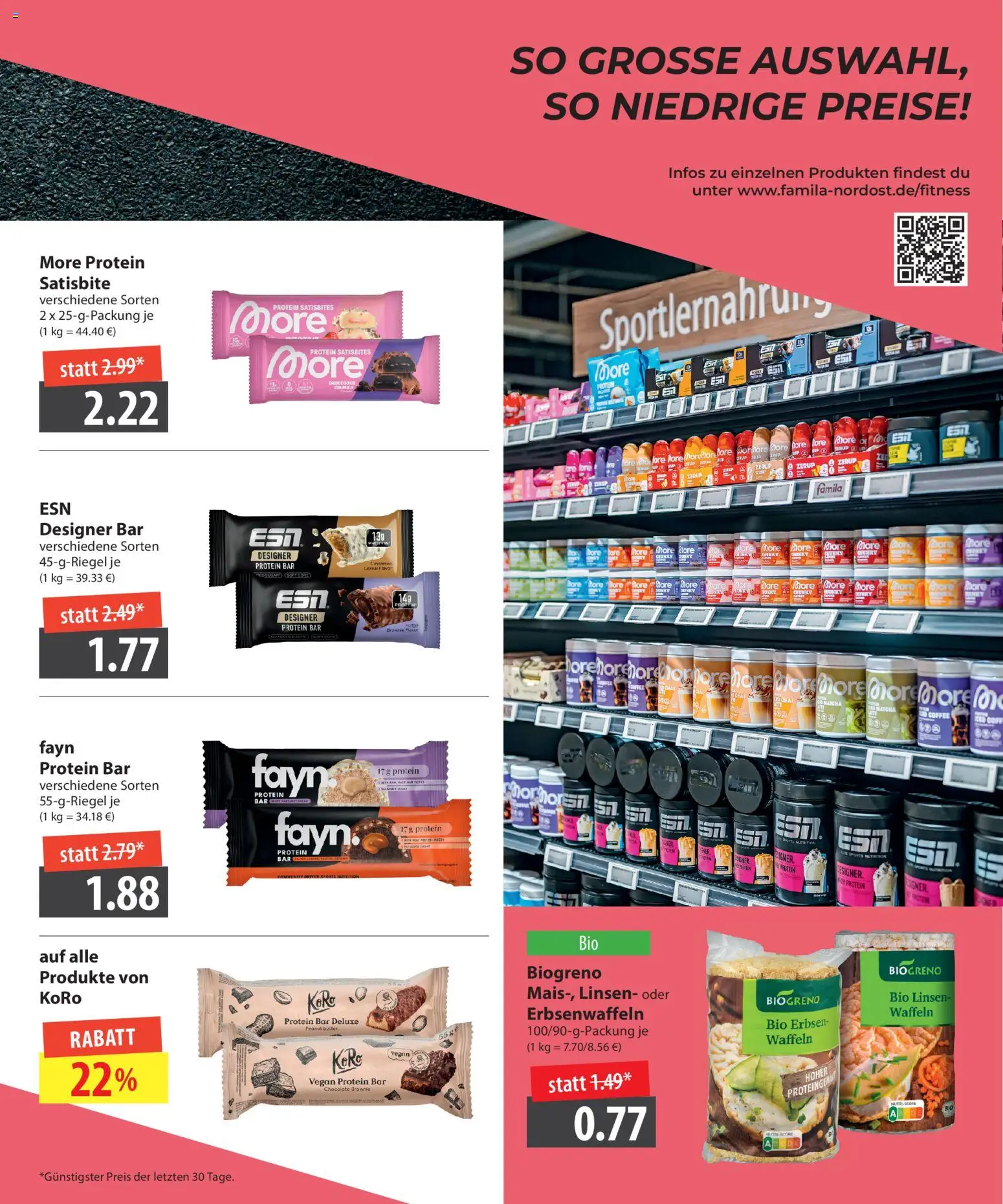 Famila - Mach dich fit – gültig ab 05.01.2026 | Seite: 5 | Produkte: Butter, Waffeln, Erbsen