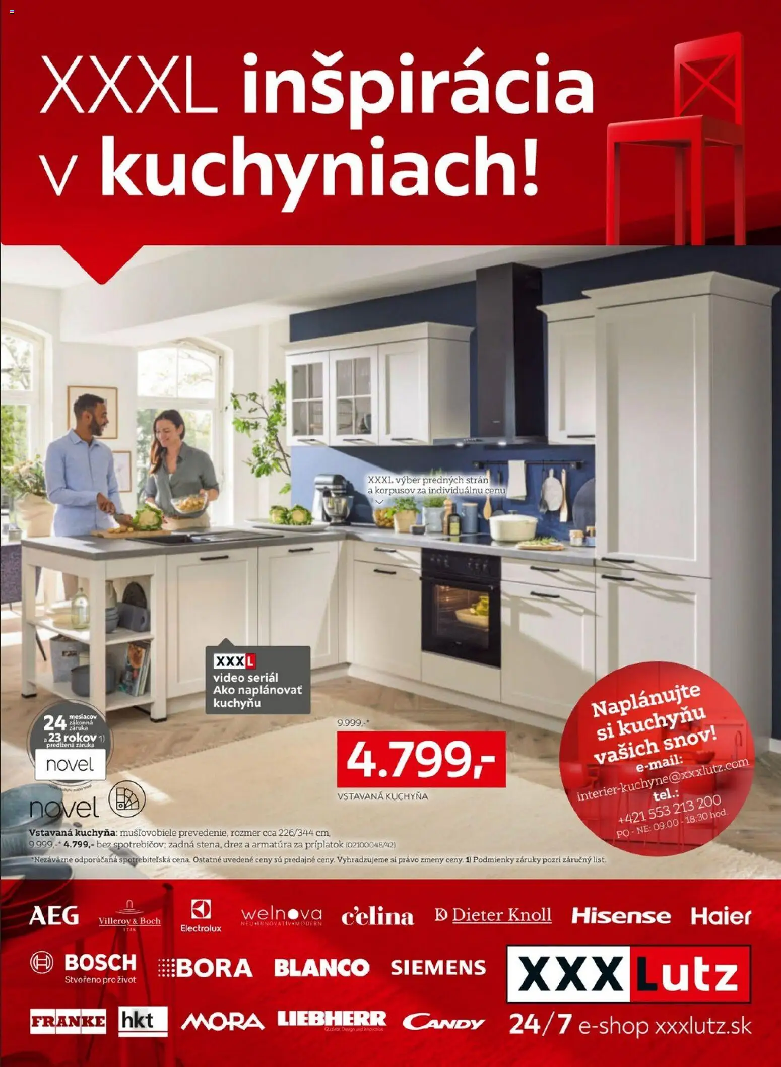 Nové XXXLutz akcie – leták je platný od 26.01.2026 | Strana: 1 | Produkty: Drez, Kuchyňa, Bosch