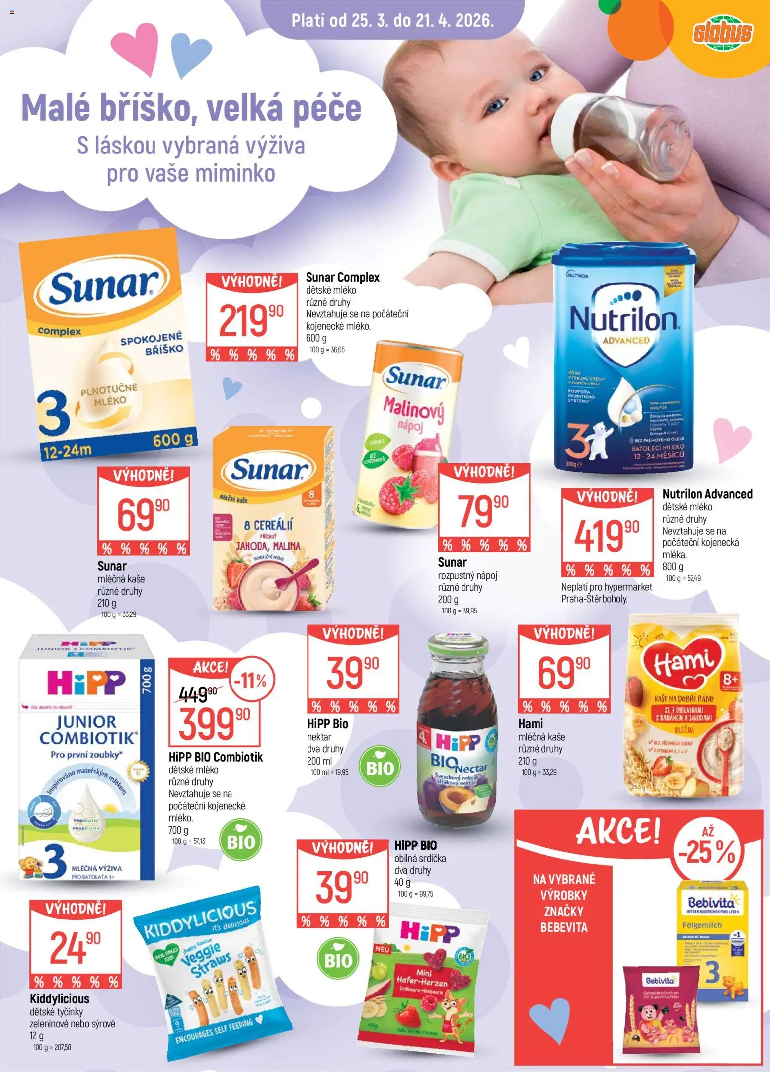 Globus leták - Opava od 25.03.2026 | Strana: 41 | Produkty: Oleje, Mléko, Sunar, Nutrilon