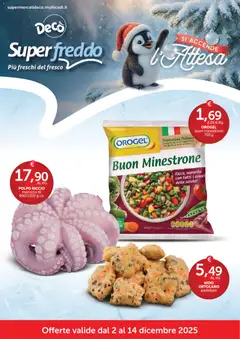 Anteprima del volantino Decò Superfreddo catalogo valido a partire dal 02.12.2025