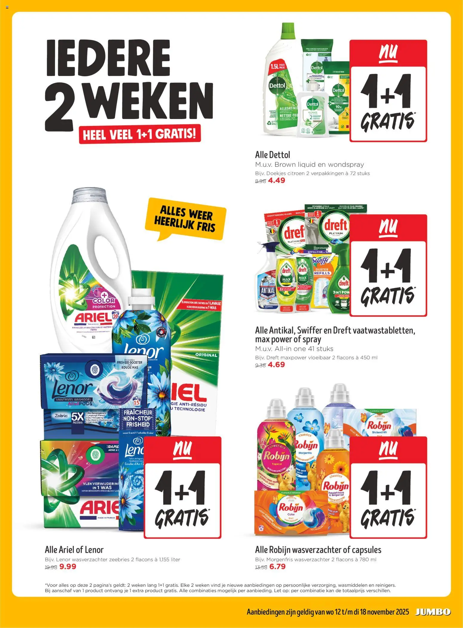 {H1} | Pagina: 17 | Producten: Wasmiddel, Wasverzachter, Citroen, Kan