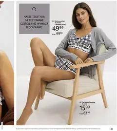 Pogląd oferty "BonPrix Katalog - Sielankowy romantyzm" - ważna od 17.11.2025 | Strona: 91 | Produkty: Biustonosz, Tekstylia