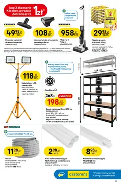 Pogląd oferty "Castorama Gazetka" - ważna od 18.02.2026 | Strona: 23 | Produkty: Ładowarka, Walizka, Odkurzacz, Szlifierka