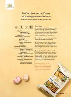Billa AT - Frisch Gekocht Magazin - amely érvényes a következő dátumtól: 01.03.2026 | Oldal: 25 | Termékek: Ricotta, Camembert, Só
