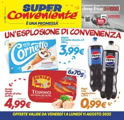 Anteprima del volantino SuperConveniente Messina/Siracusa/Palermo catalogo valido a partire dal 01.08.2025