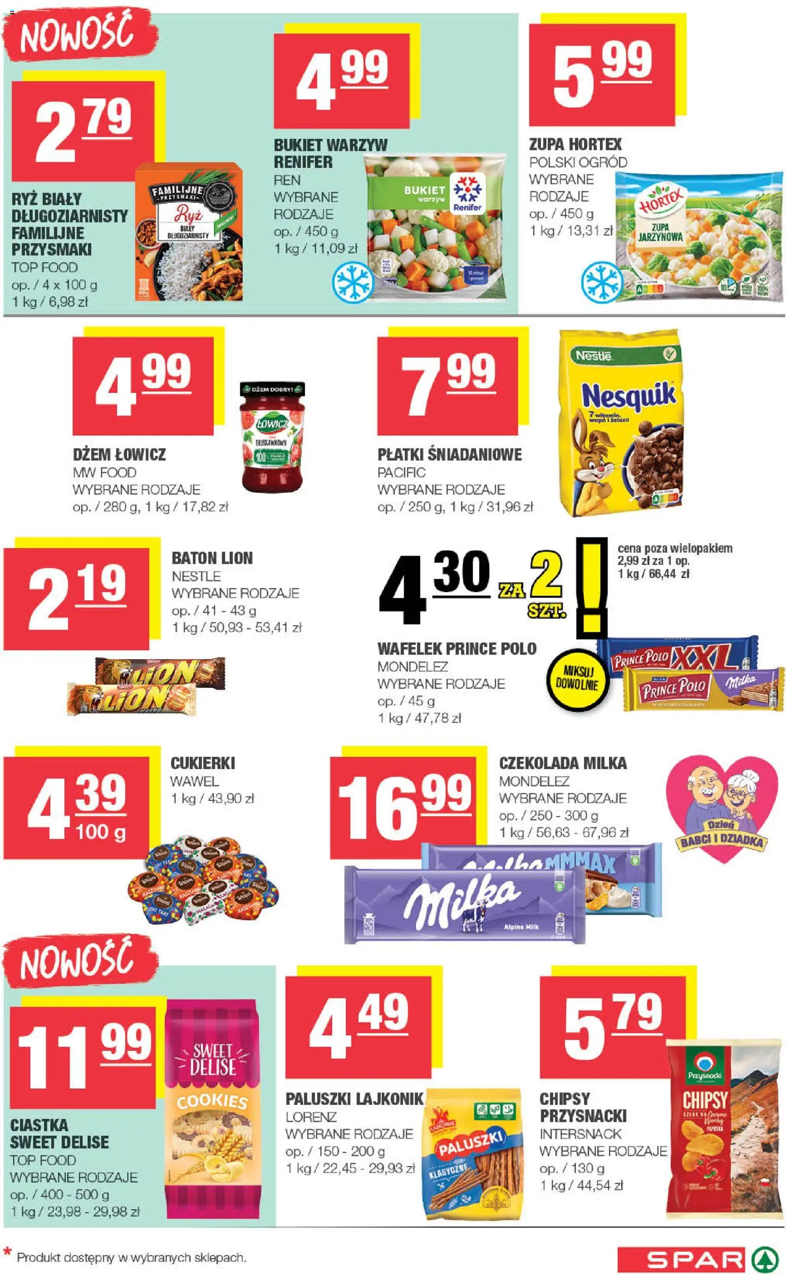 Spar Gazetka od 21.01.2026 | Strona: 5 | Produkty: Czekolada milka, Milka, Baton, Czekolada