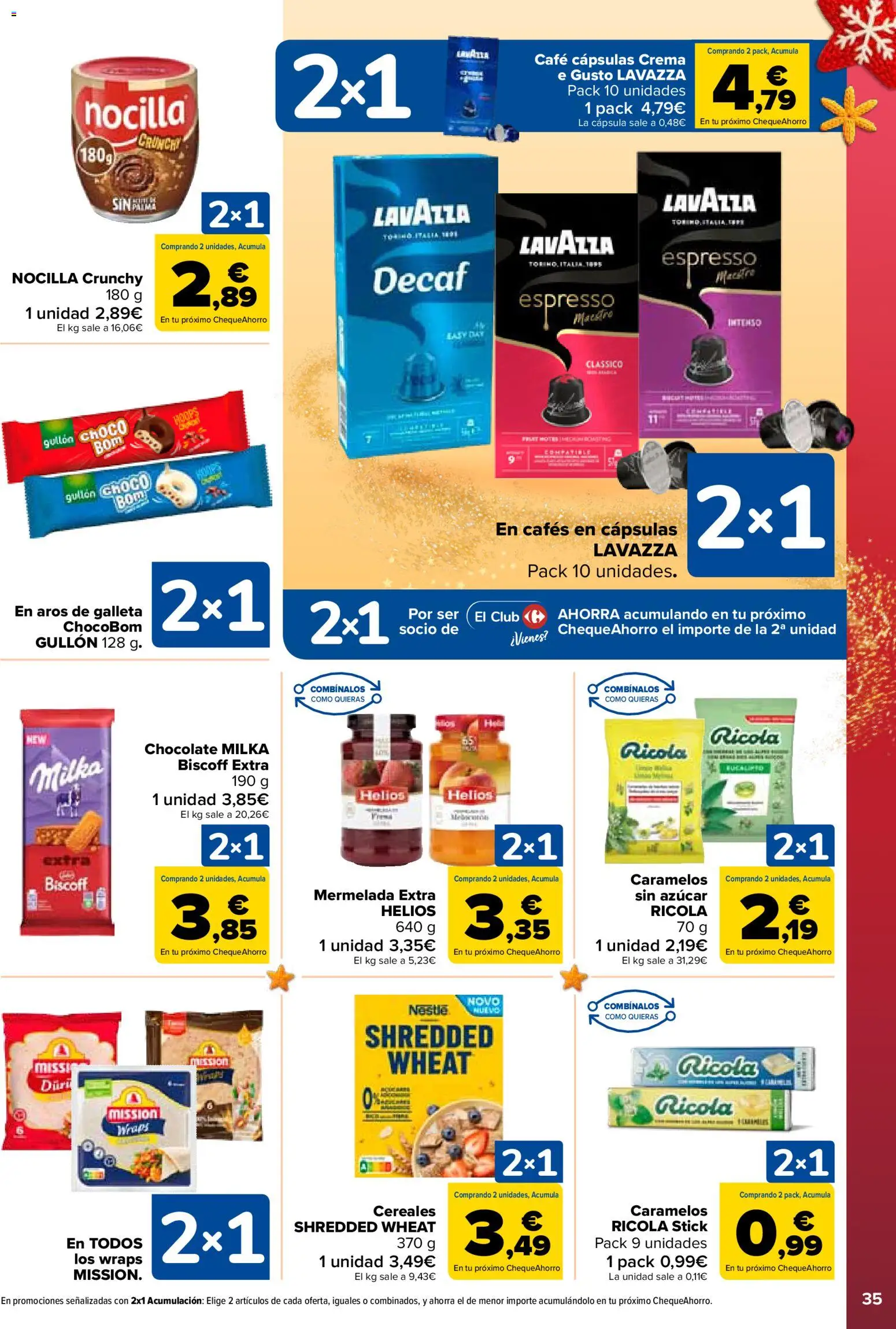 Carrefour folleto │ válido desde el 25.11.2025 | Página: 37 | Productos: Café, Chocolate, Cereales, Crema