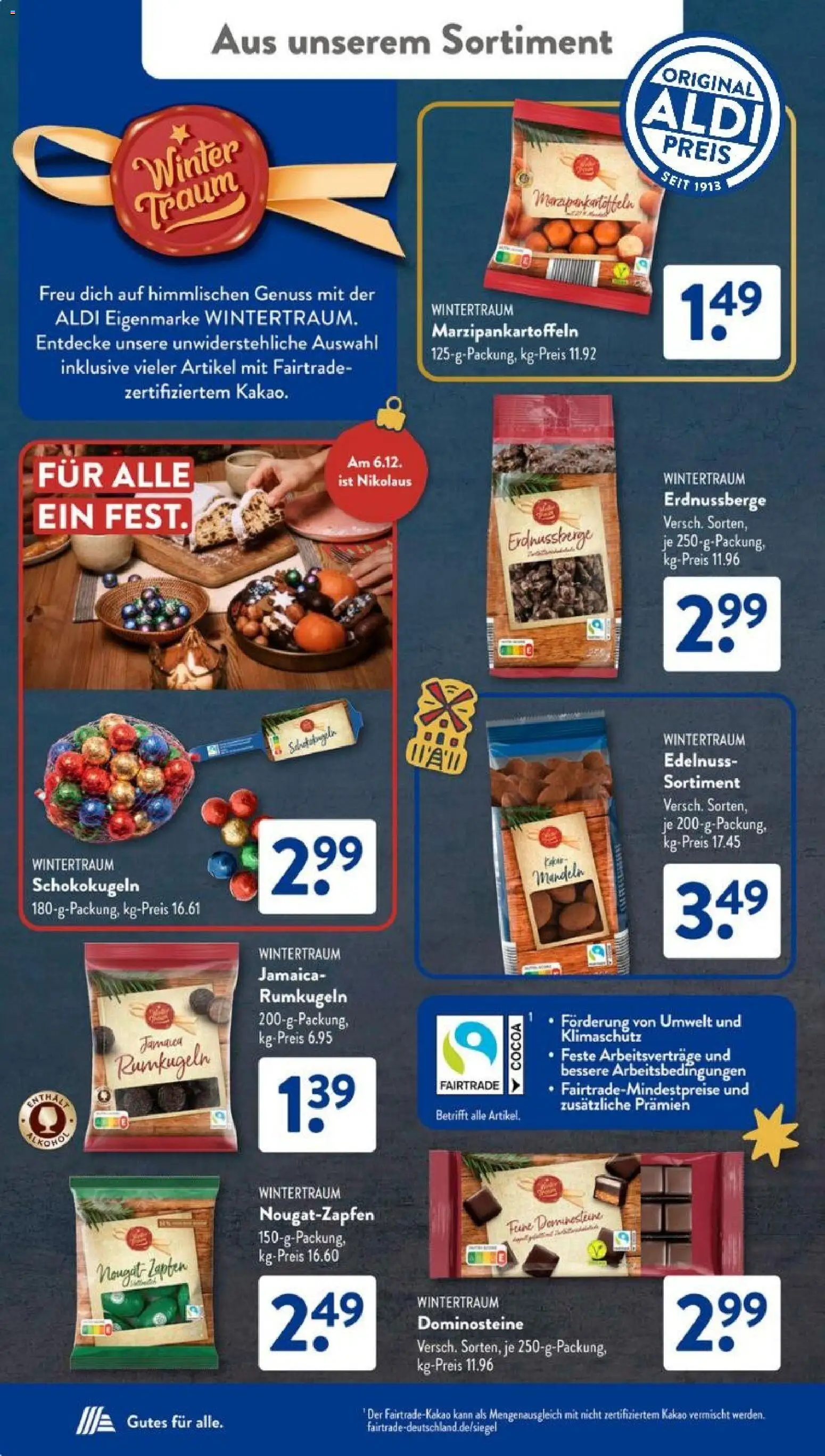Aldi Süd Prospekt 	 – gültig ab 01.12.2025 | Seite: 24 | Produkte: Rumkugeln