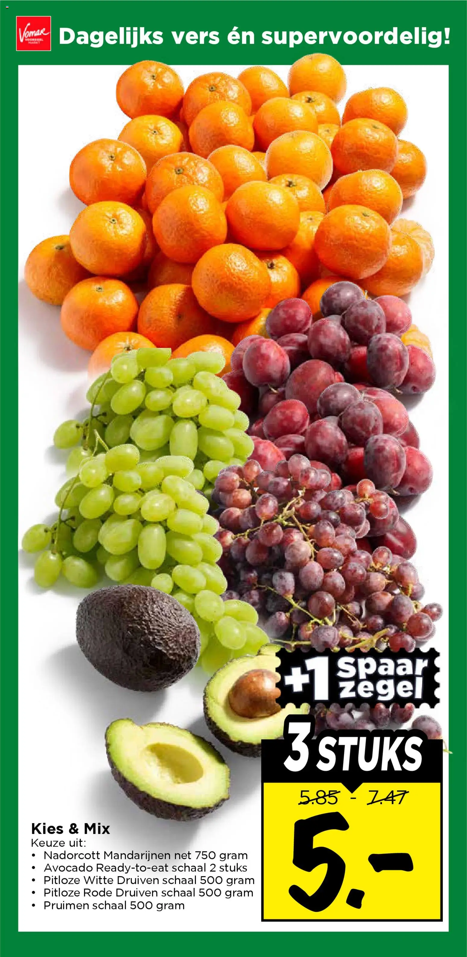 {H1} | Pagina: 13 | Producten: Avocado, Mandarijnen, Schaal, Druiven