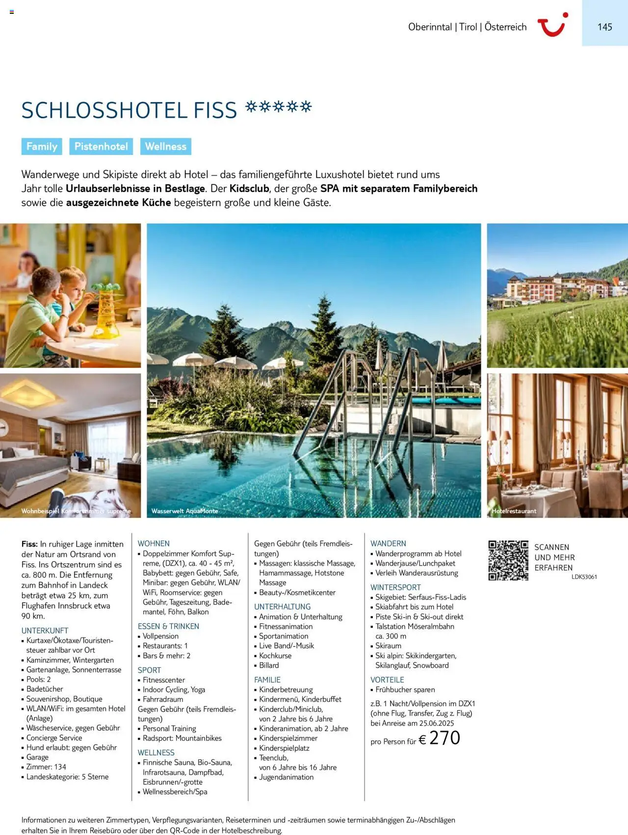 TUI Prospekt 	 – gültig ab 01.11.2024 | Seite: 145 | Produkte: Babybett, Küche, SUP, Snowboard