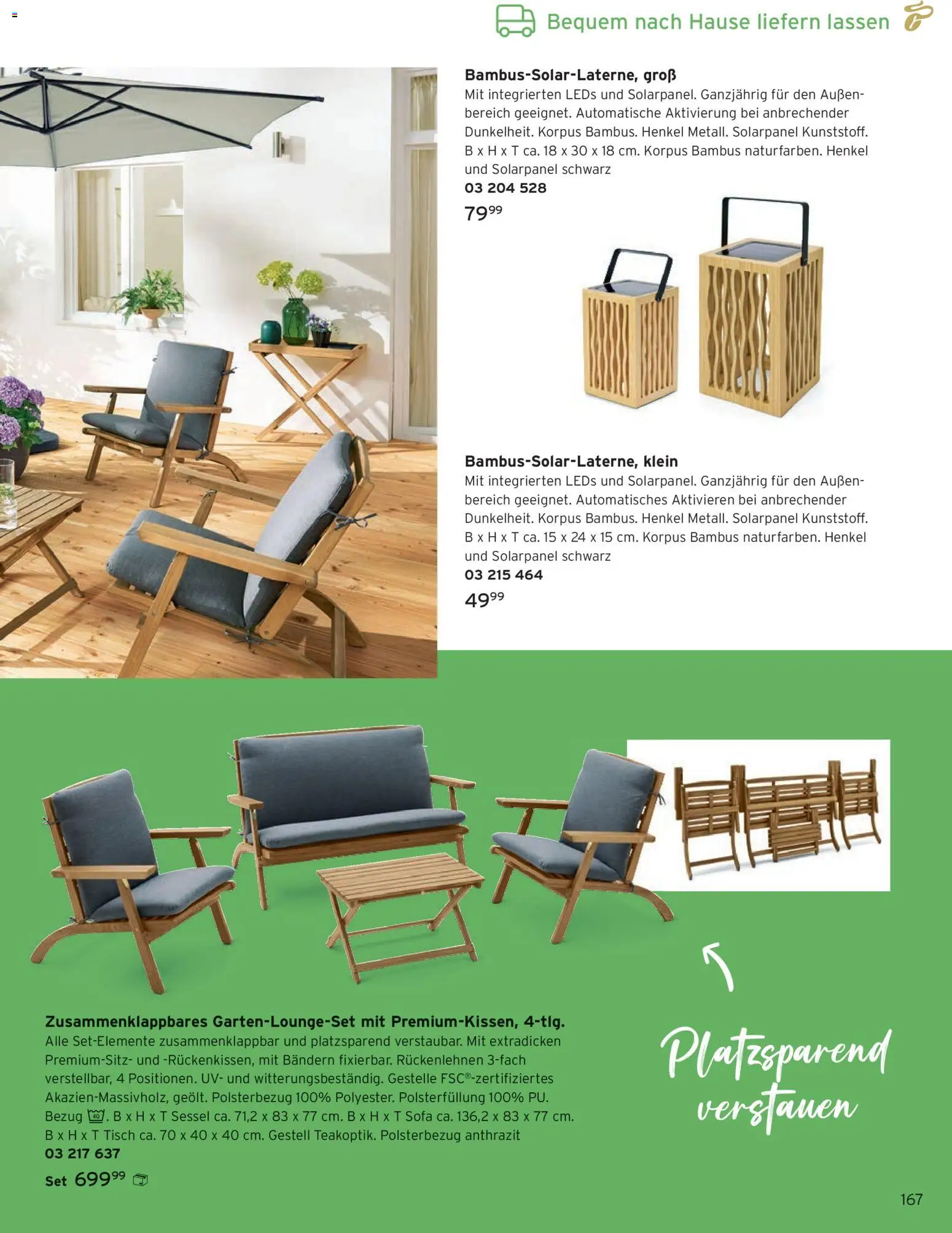 Tchibo Katalog Frühling – gültig ab 24.03.2026 | Seite: 167 | Produkte: Sofa, Sessel, Tisch