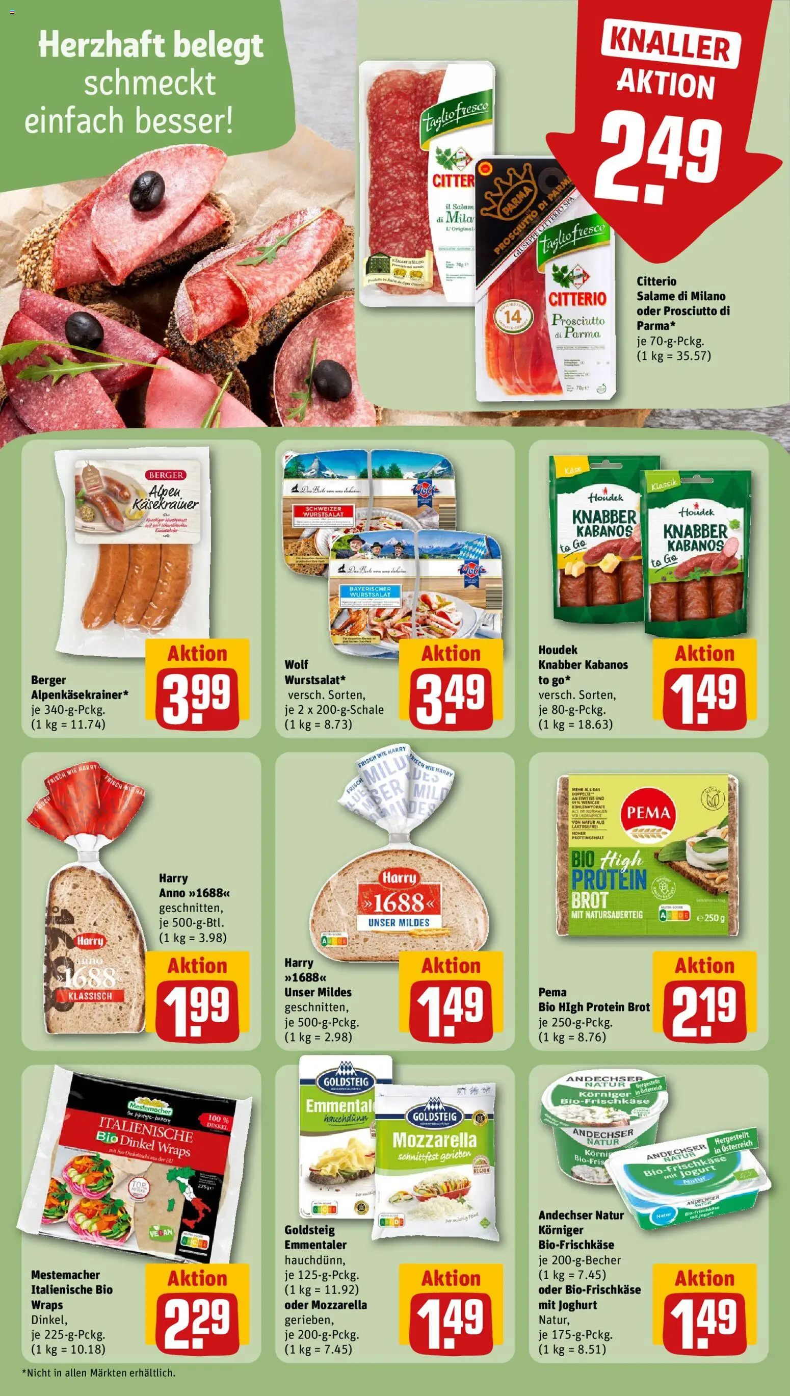 {H1} | Pagina: 16 | Producten: Mozzarella