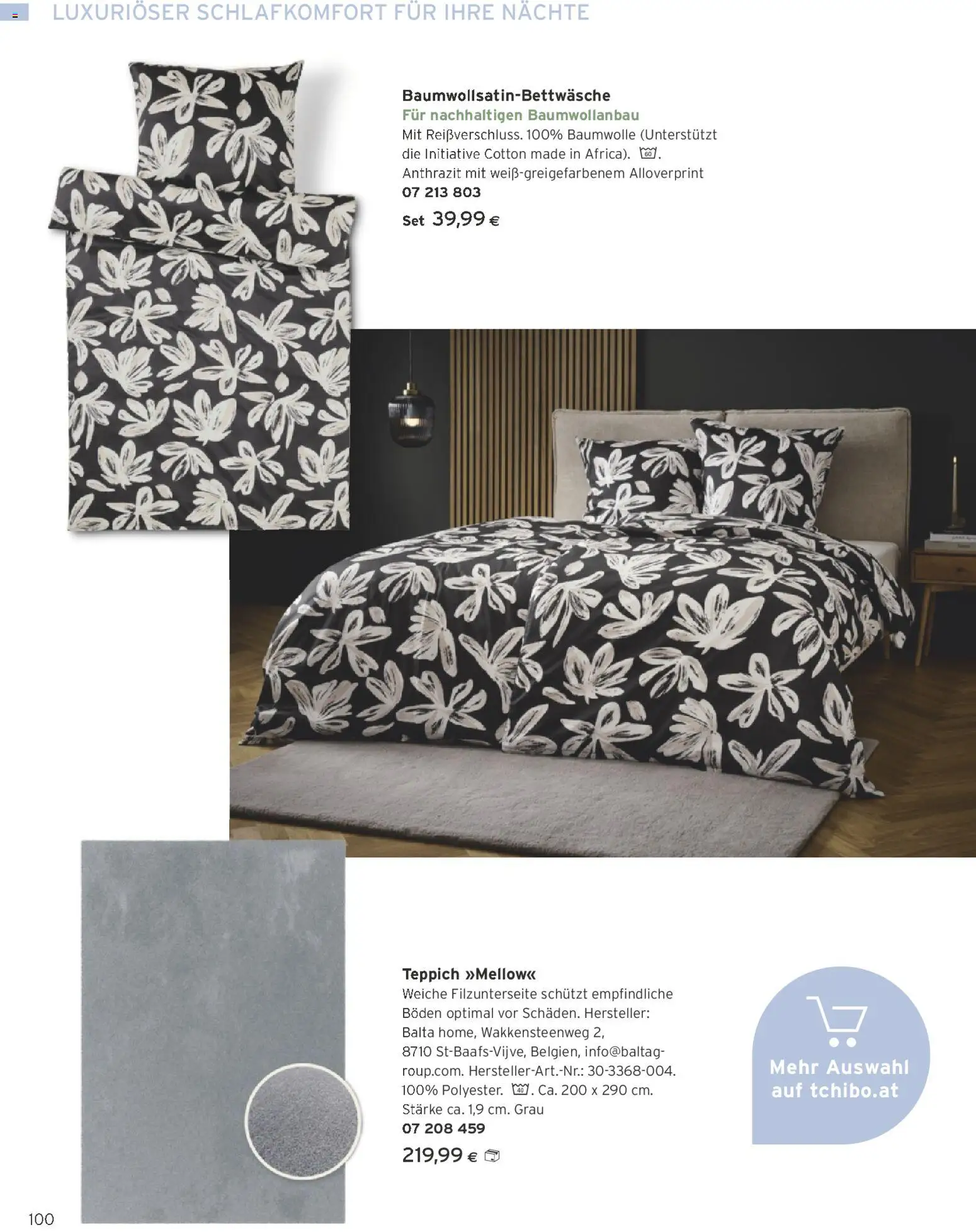 Tchibo Eduscho - Katalog Dezember 2025 gültig ab 01.12.2025 | Seite: 100 | Produkte: Teppich