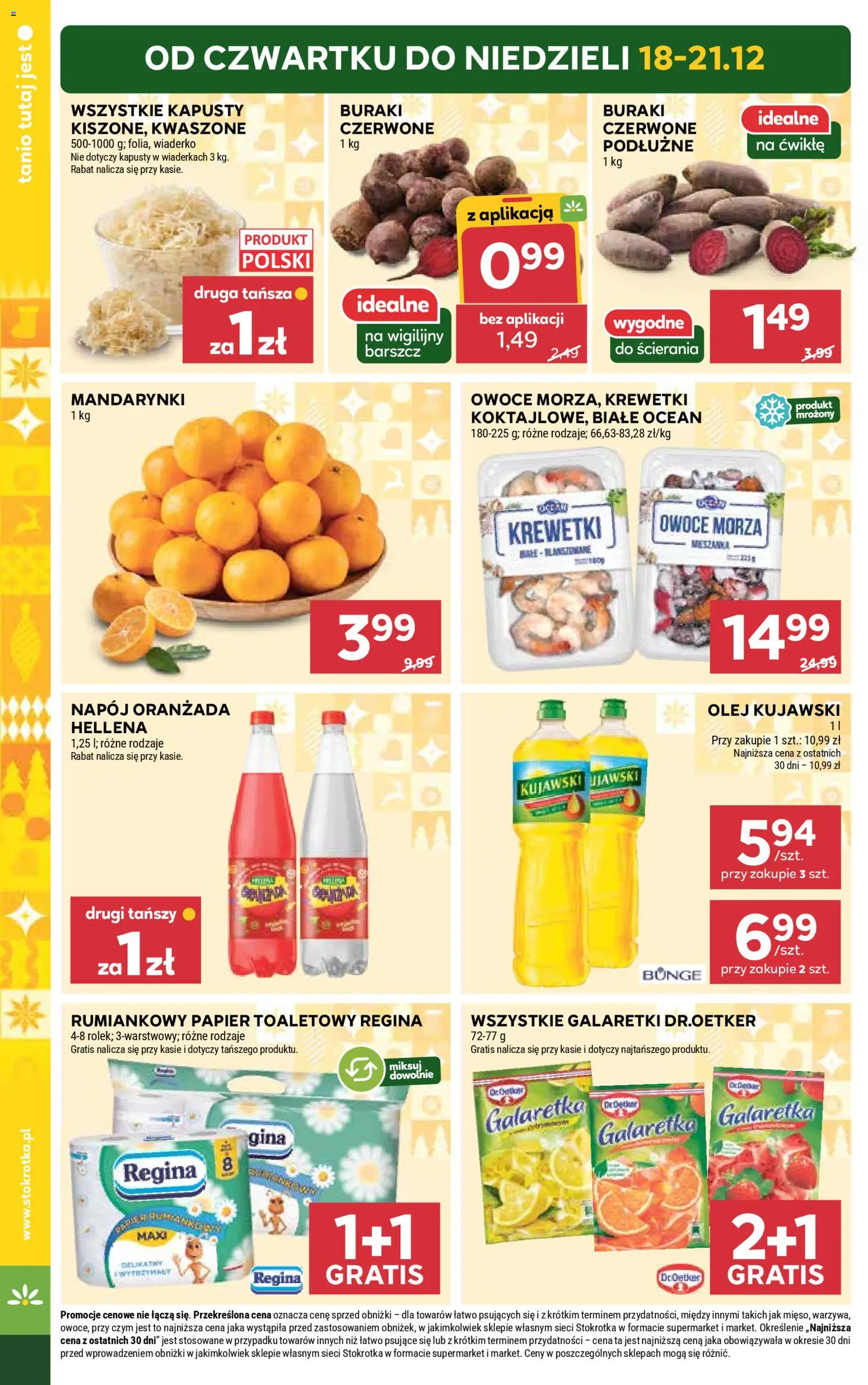 Stokrotka Gazetka od 18.12.2025 | Strona: 6 | Produkty: Barszcz, Galaretki, Galaretka, Buraki