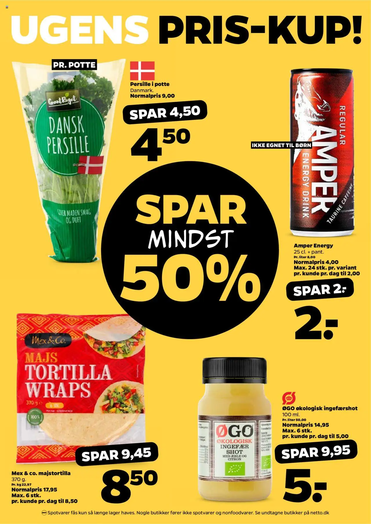 Netto Tilbudsavis gyldig fra 02.08.2025 | Side: 11 | Produkter: Duft, Majs, Ingefærshot, Persille