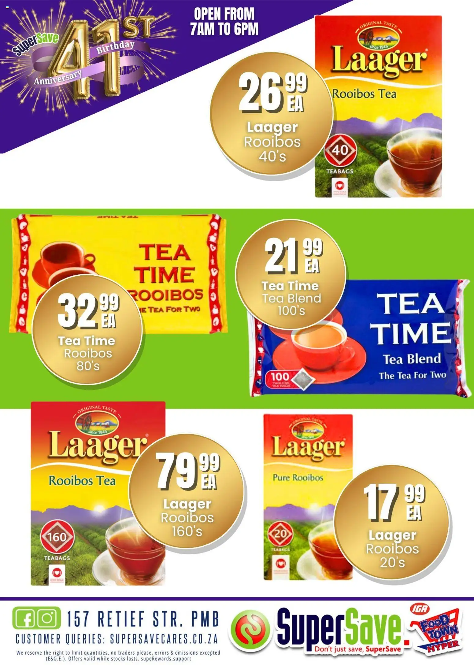 New Super Save catalogue – valid from 31.10.2025 | Page: 81 | Products: Tea