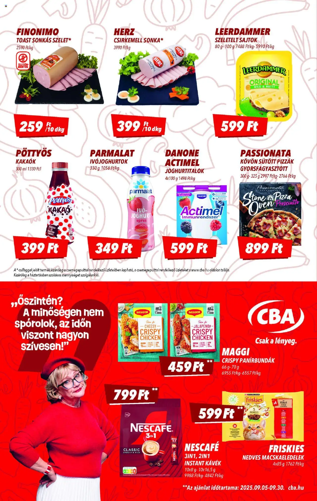 CBA akciós ujság - amely érvényes a következő dátumtól: 18.09.2025 | Oldal: 2