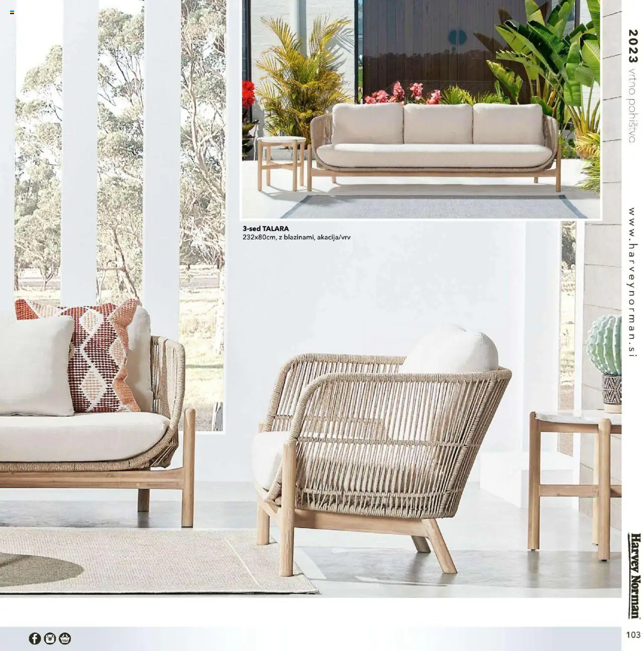Harvey Norman - Katalog - Vrtno pohištvo │ velja od 01.03.2023 | Stran: 103