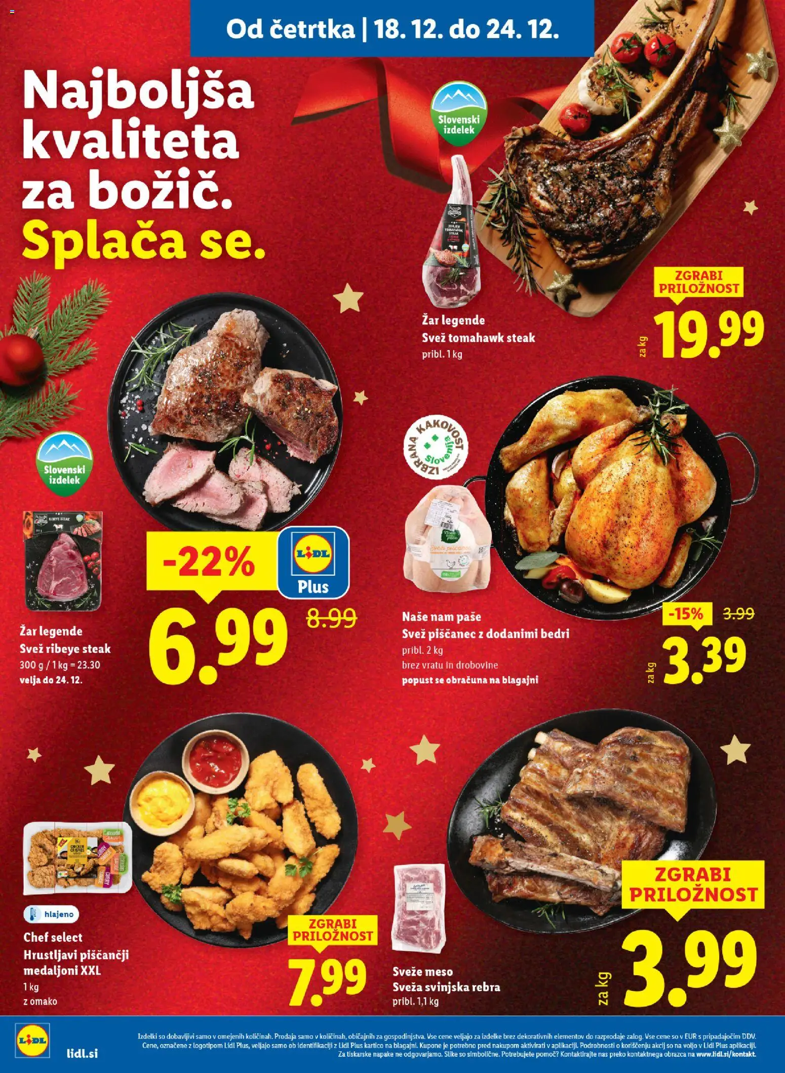 Novi Lidl katalog ponudbe – veljaven od 18.12.2025 | Stran: 2 | Izdelki: Zar