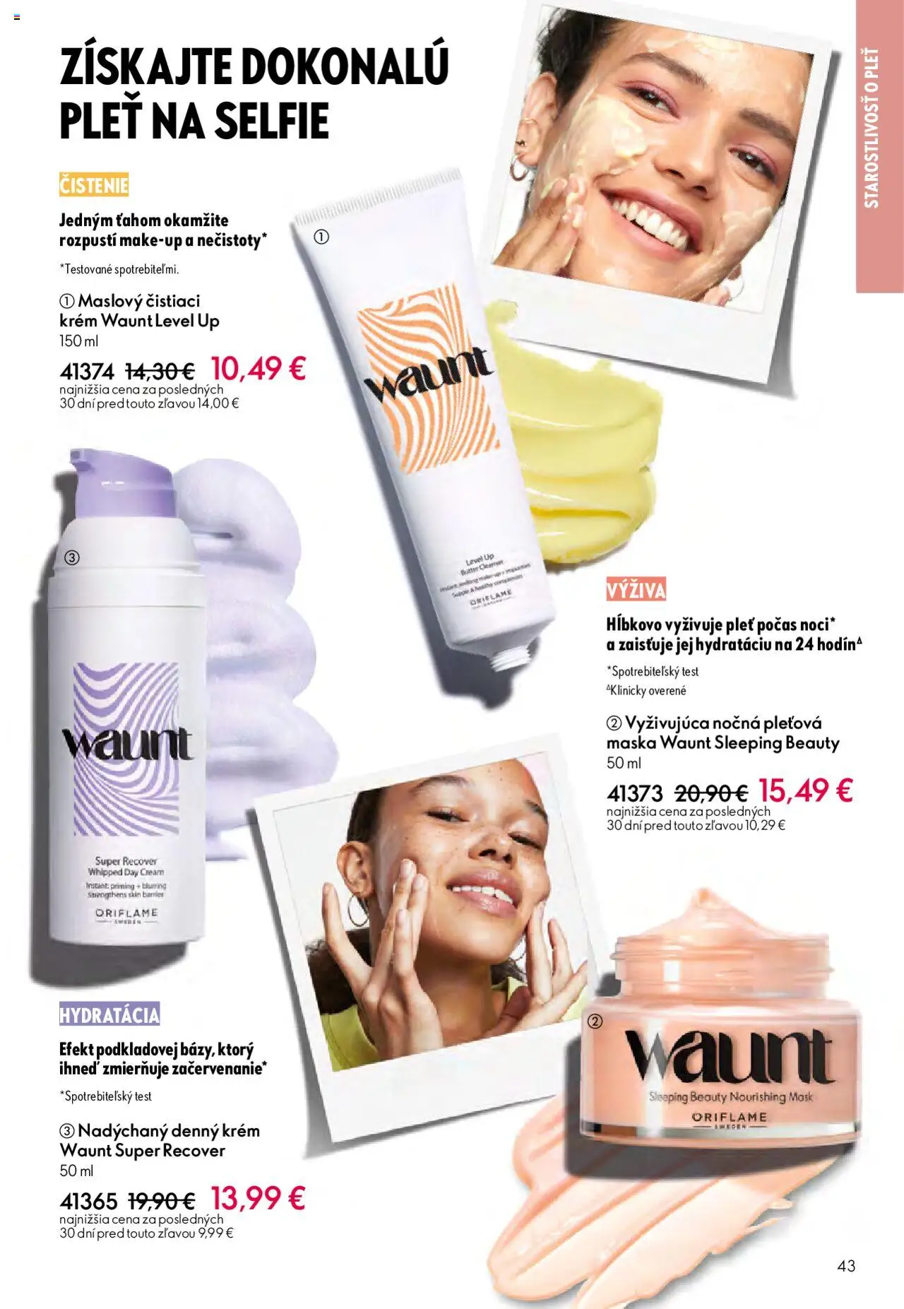 Katalóg Oriflame 13 2025 │ platný od 07.09.2025 | Strana: 43 | Produkty: Maska, Krém