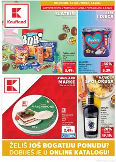 Kaufland katalog Zagreb-Barutanski Jarak - Pregled kataloga iz trgovine Kaufland, vrijedi od 01.04.2026