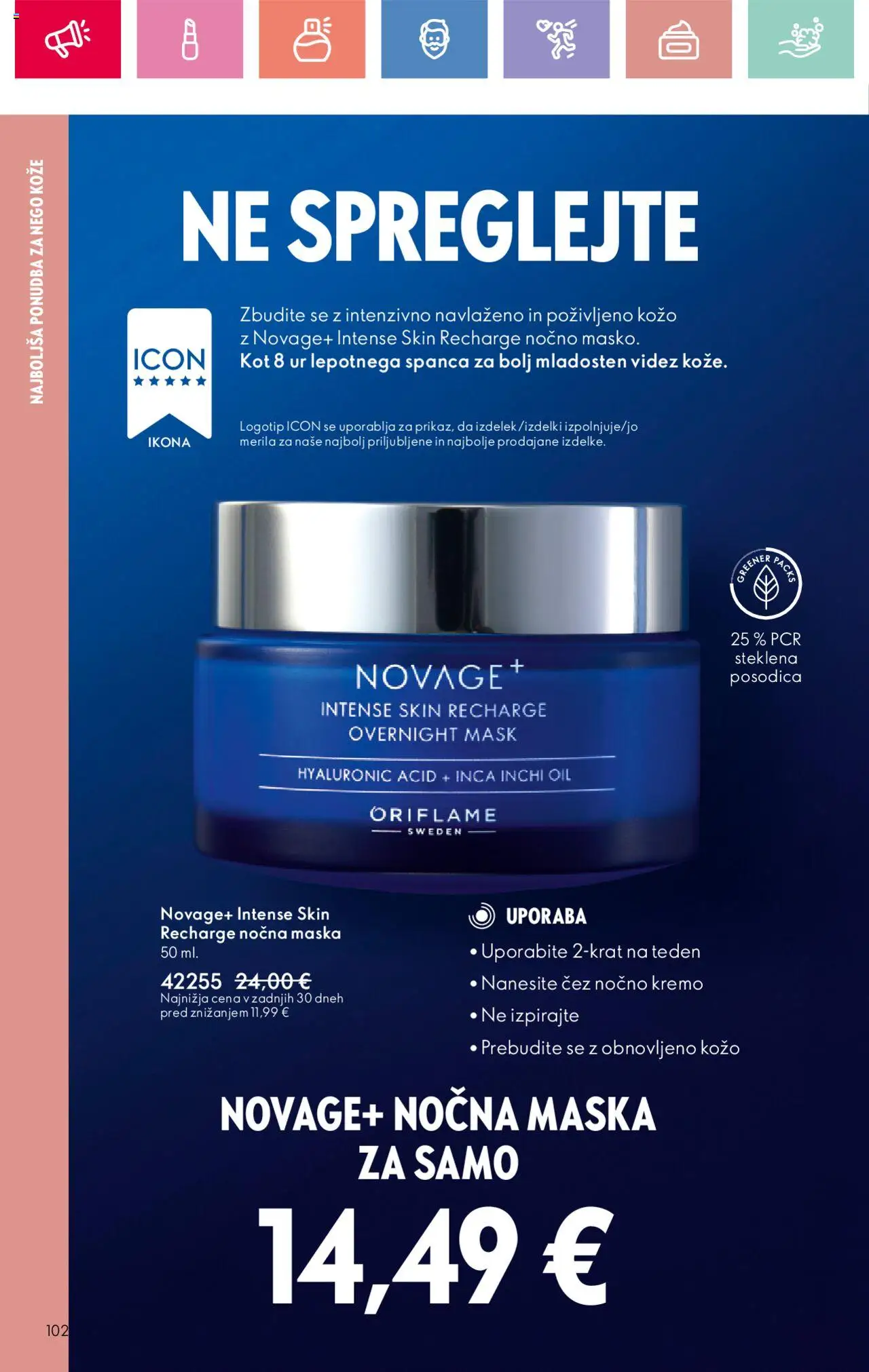 Oriflame katalog 12 │ velja od 24.08.2025 | Stran: 102 | Izdelki: Maska