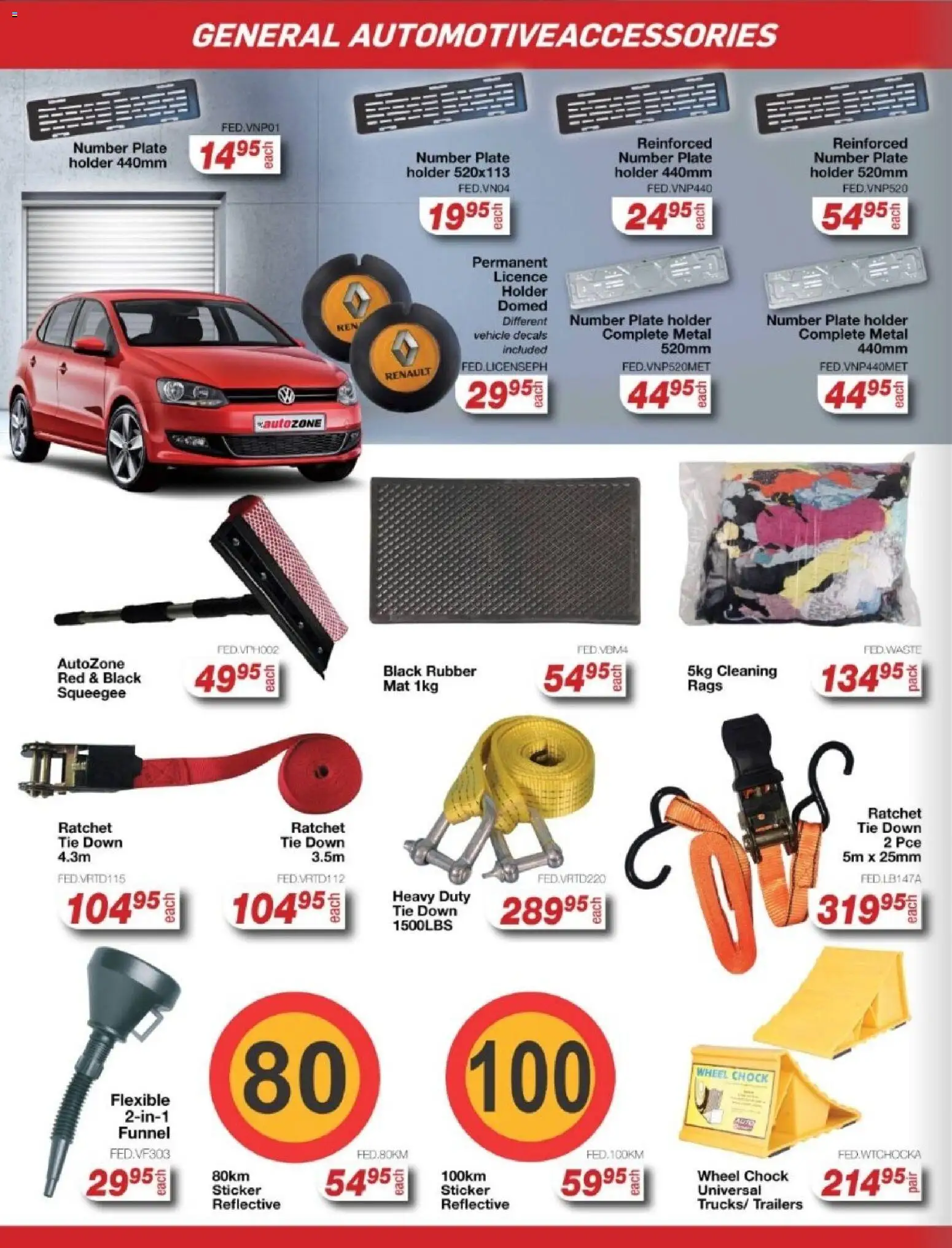 New AutoZone catalogue – valid from 23.02.2026 | Page: 12 | Products: Plate, Rags