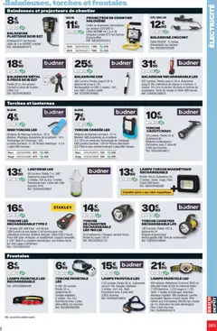  | Page: 383 | Produits: Câble, Prise, Lentille, Piles