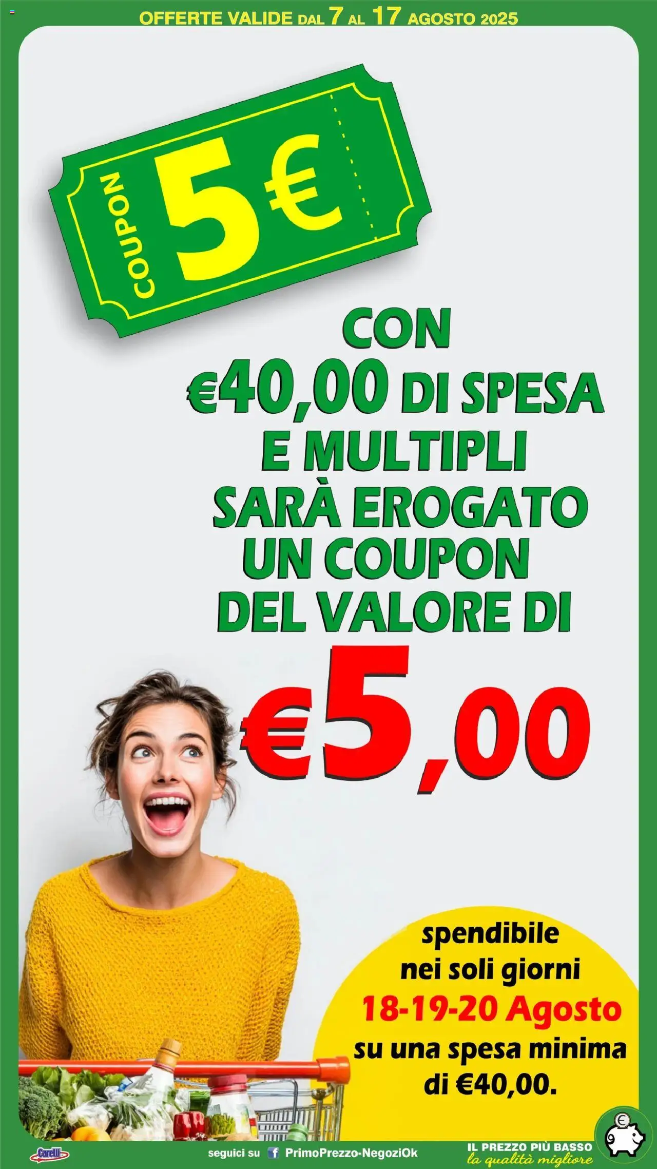 Volantino Primo Prezzo del 07.08.2025 | Pagina: 48