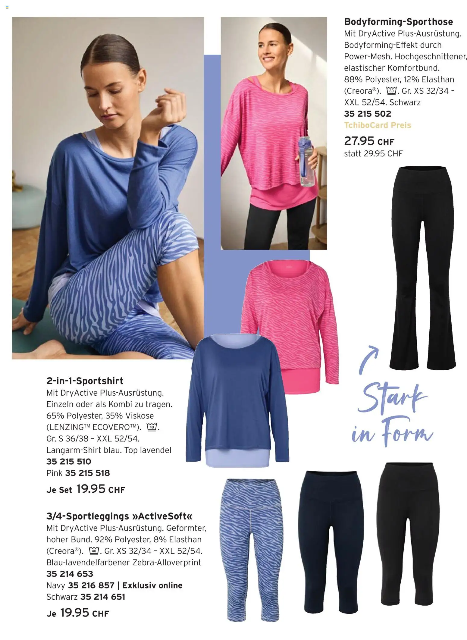 Tchibo Aktionen Feel the flow – gültig ab 17.02.2026 | Seite: 15 | Produkte: Top, Langarmshirt