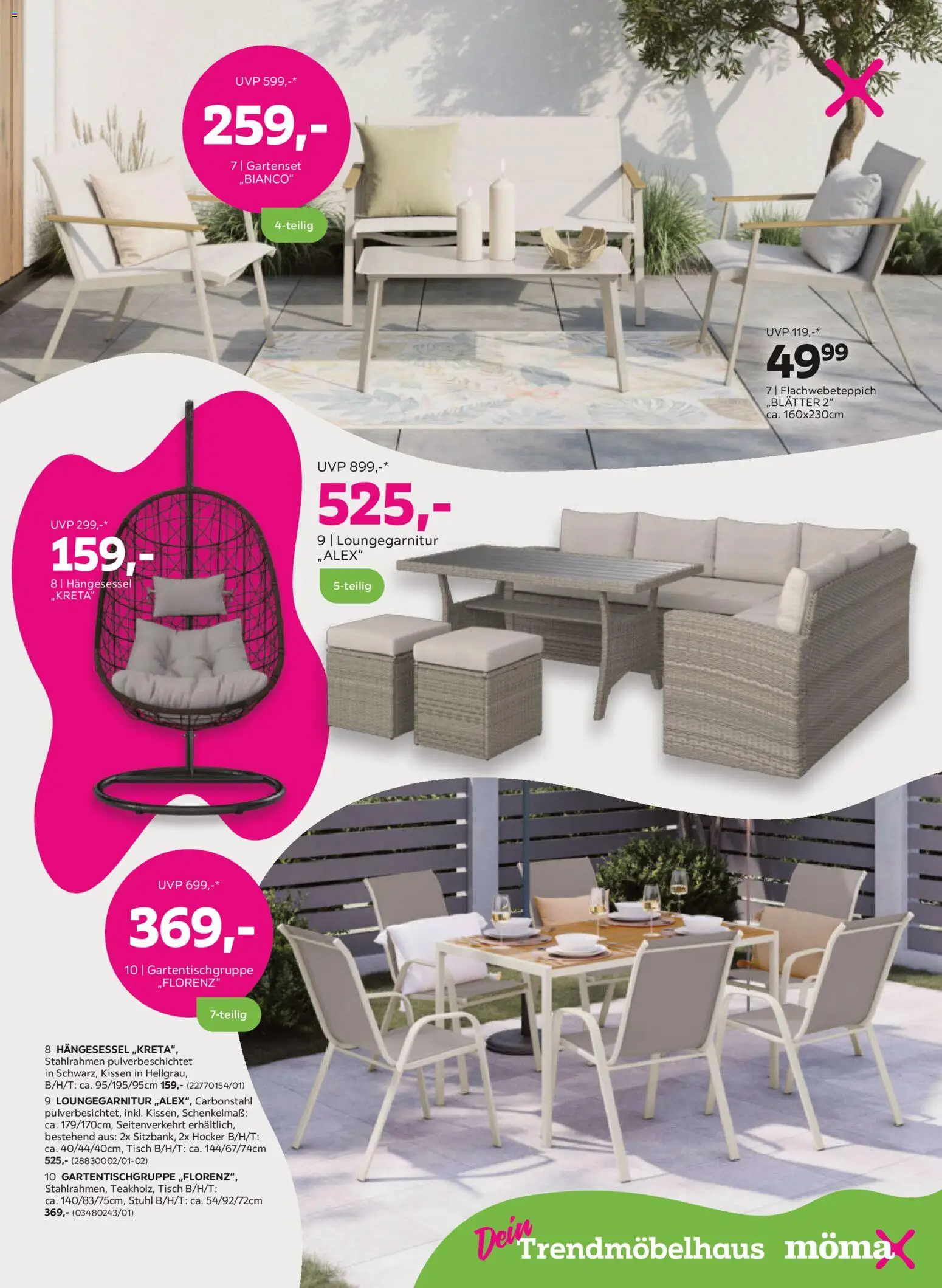 Mömax Prospekt aktuell gültig ab 30.03.2026 | Seite: 15 | Produkte: Kissen, Tisch, Stuhl