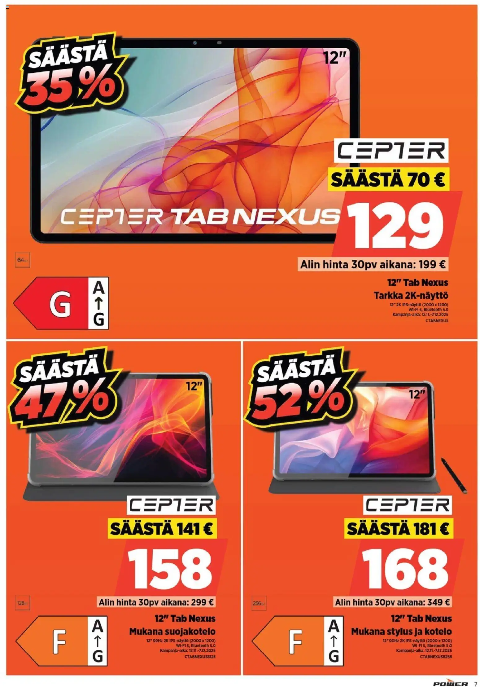 Power tarjoukset – voimassa 12.11.2025 alkaen | Sivu: 7