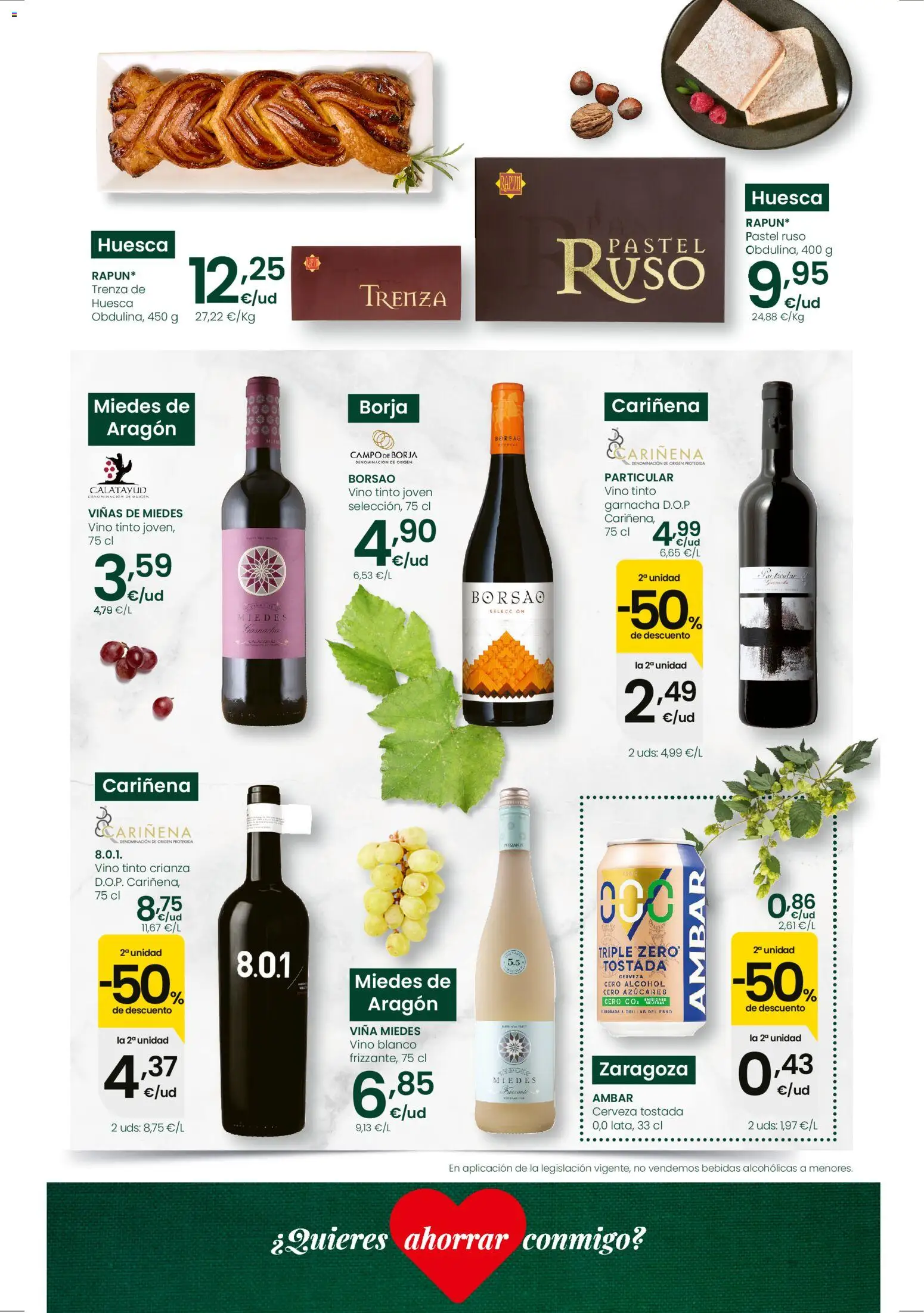 Eroski Quieres ahorrar conmigo │ válido desde el 16.04.2026 | Página: 4 | Productos: Vino, Cerveza