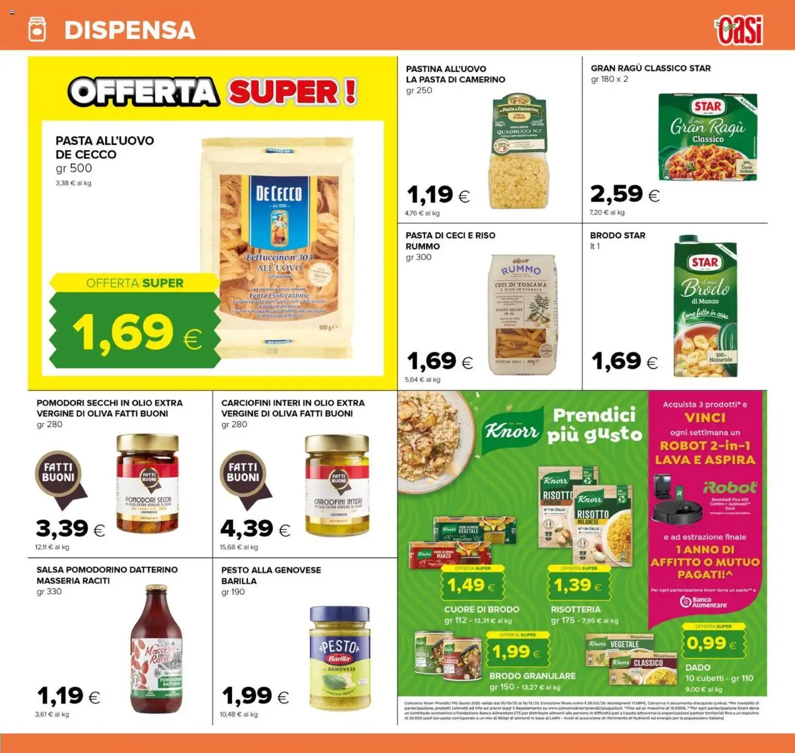 Volantino Oasi del 21.11.2025 | Pagina: 19 | Prodotti: Ceci, Olio, Pomodori, Pomodori secchi