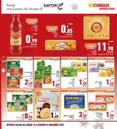 Anteprima del volantino Conad Superstore Piemonte catalogo valido a partire dal 15.12.2025 | Pagina: 22