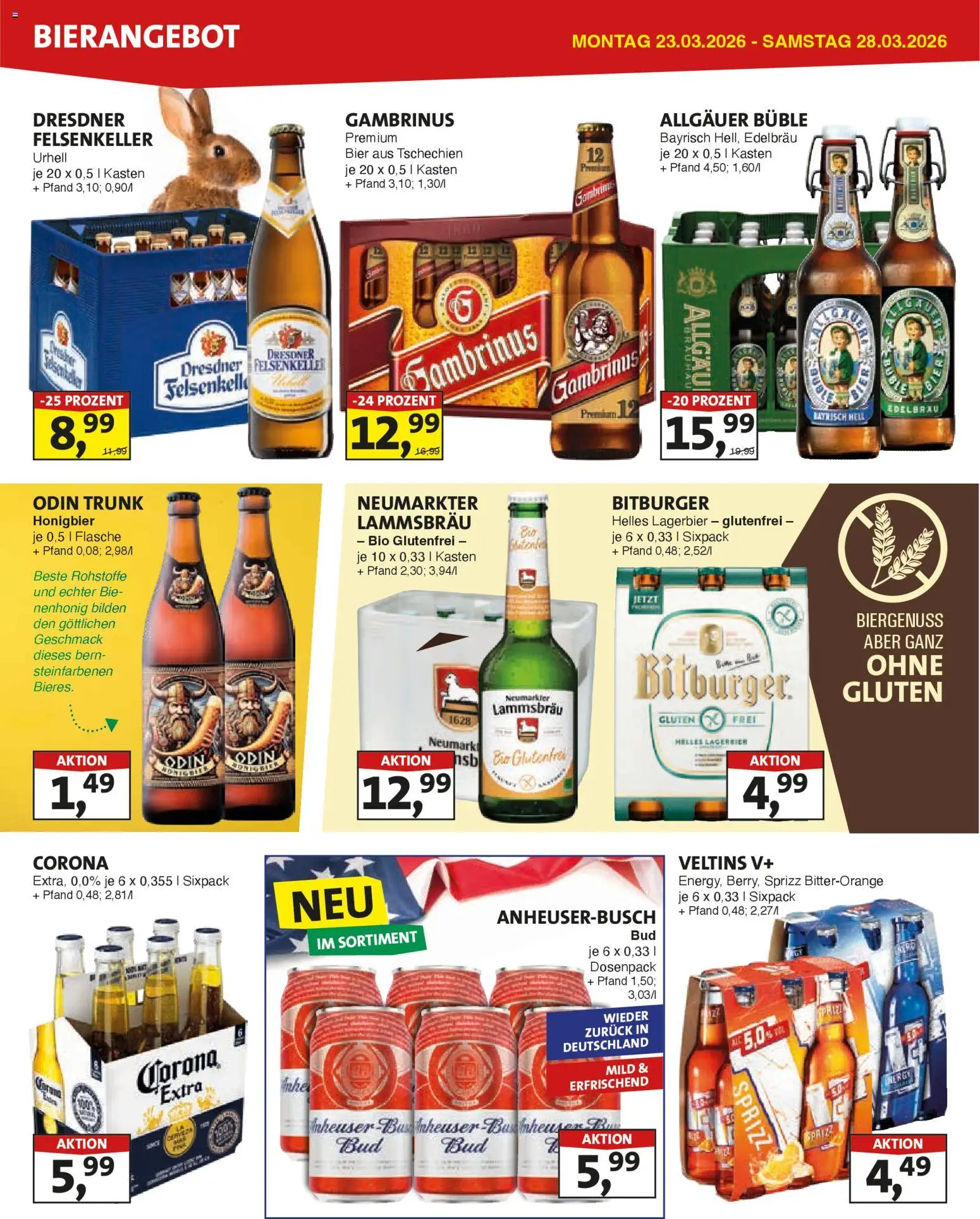Lösch Depot Prospekt – gültig ab 23.03.2026 | Seite: 2 | Produkte: Bitburger, Bier, Veltins
