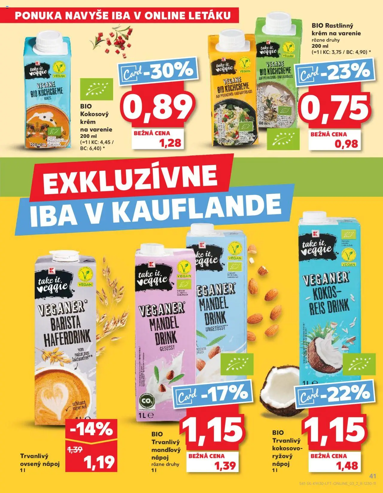 Kaufland Senica │ platný od 24.07.2025 | Strana: 41 | Produkty: Barista, Krém