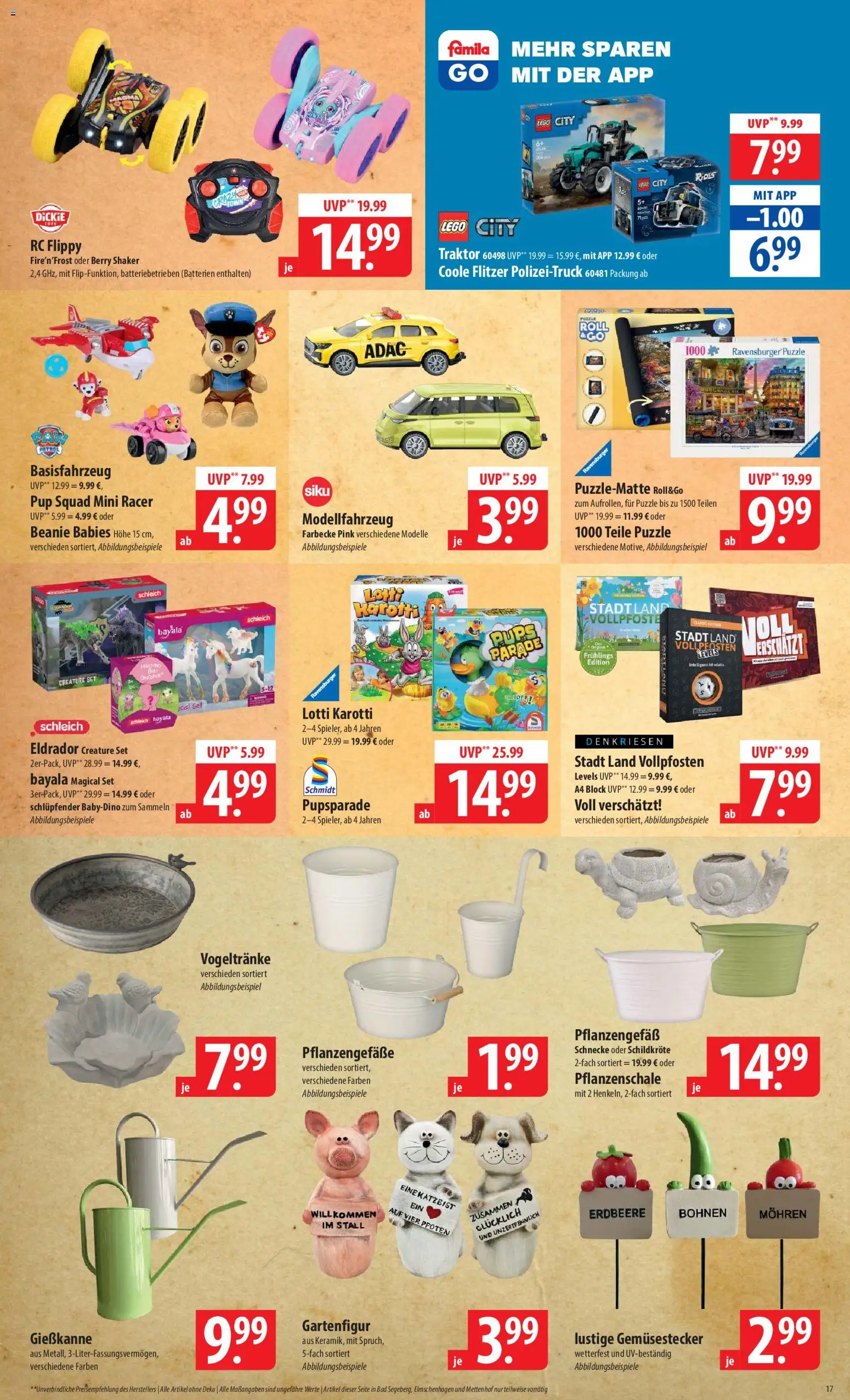 Famila Prospekt 	 – gültig ab 30.03.2026 | Seite: 17 | Produkte: Batterien, Bad, Mohren