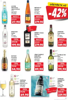 Náhled letáku METAXA 5*, Lihovina 30%/38%, různé druhy, 0,7 l láhev od 15.04.2026 | Strana: 43