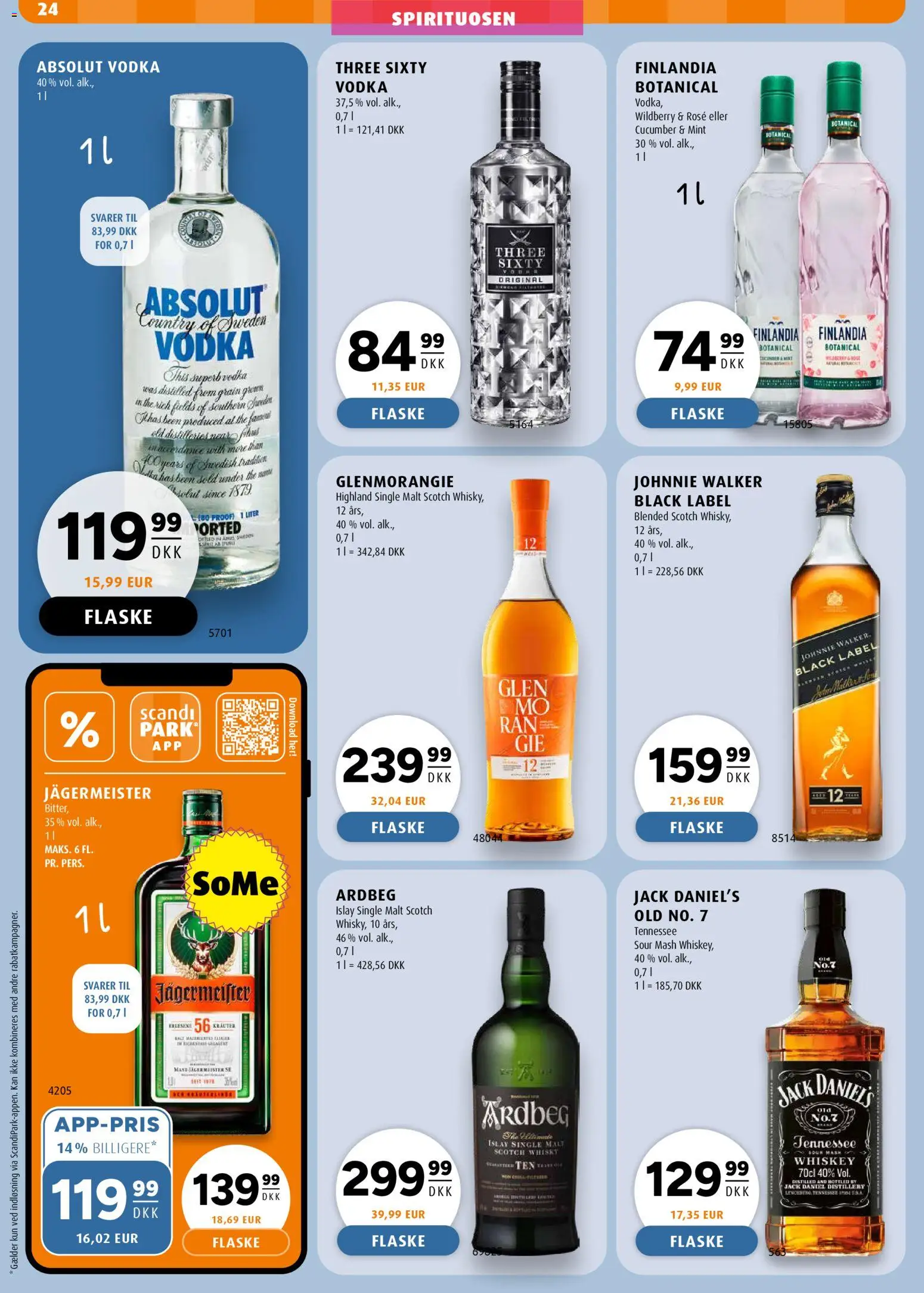 Scandinavian Park tilbudsavis – gyldig fra 29.01.2026 | Side: 28 | Produkter: Vodka, Whisky