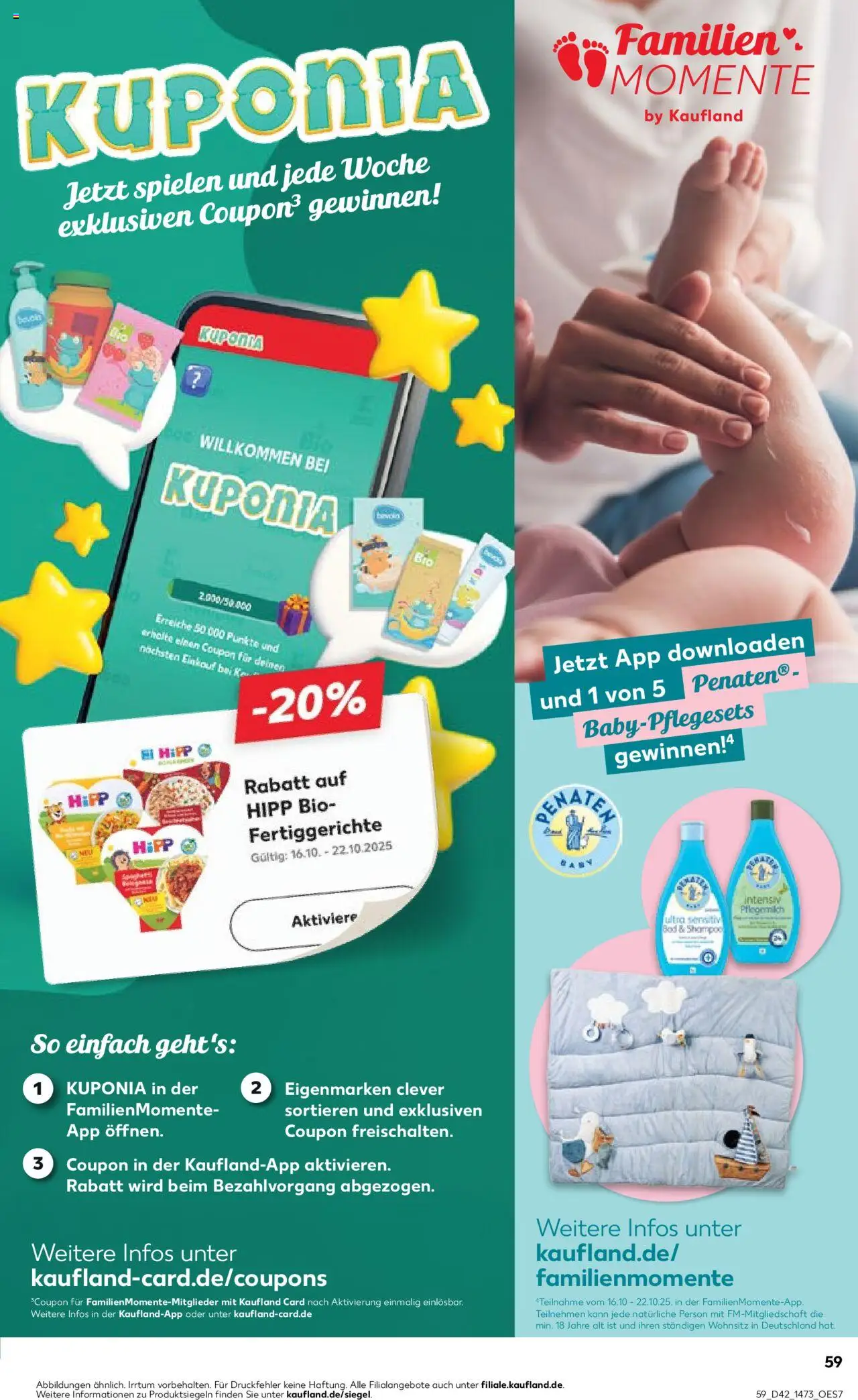 Kaufland prospekt Frankfurt (Oder)	 – gültig ab 16.10.2025 | Seite: 59 | Produkte: Shampoo, Fertiggerichte