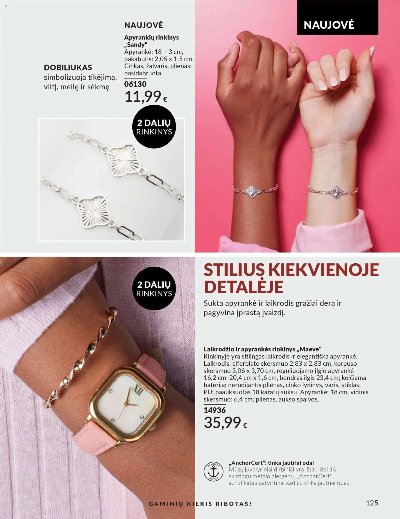 AVON akcijos nuo 01.03.2026 | Puslapis: 125 | Prekių: Laikrodis, Bendras