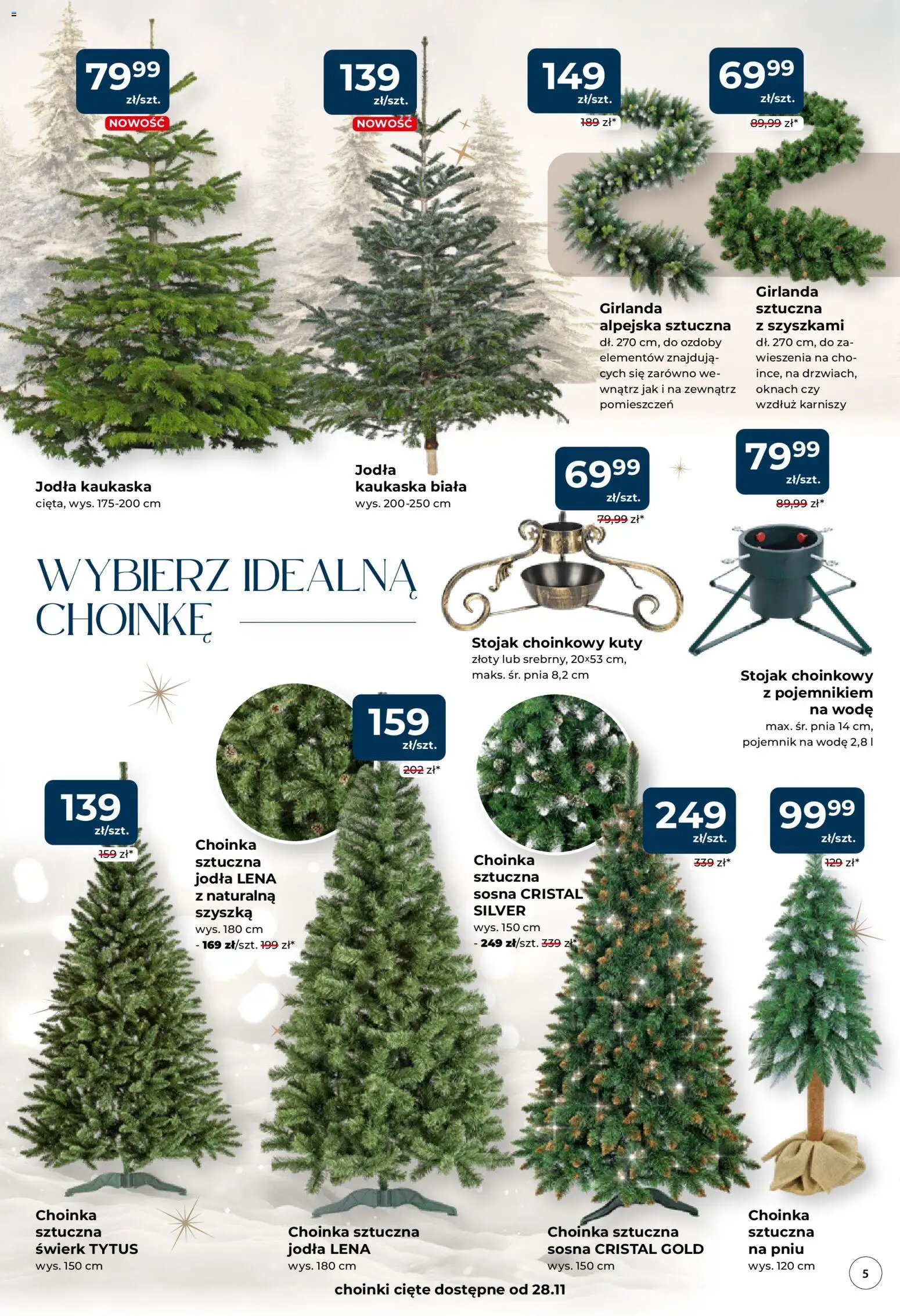 Mrówka Gazetka - Lubliniec od 27.11.2025 | Strona: 5 | Produkty: Choinka, Jodła kaukaska